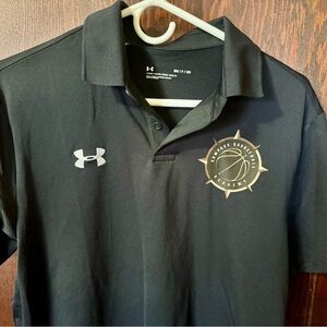 Under Armour Black Polo with Logo